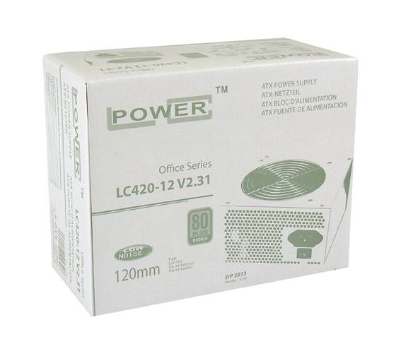 LC Power LC420-12 V2.31 PC Netzteil 350W 80PLUS® Bronze