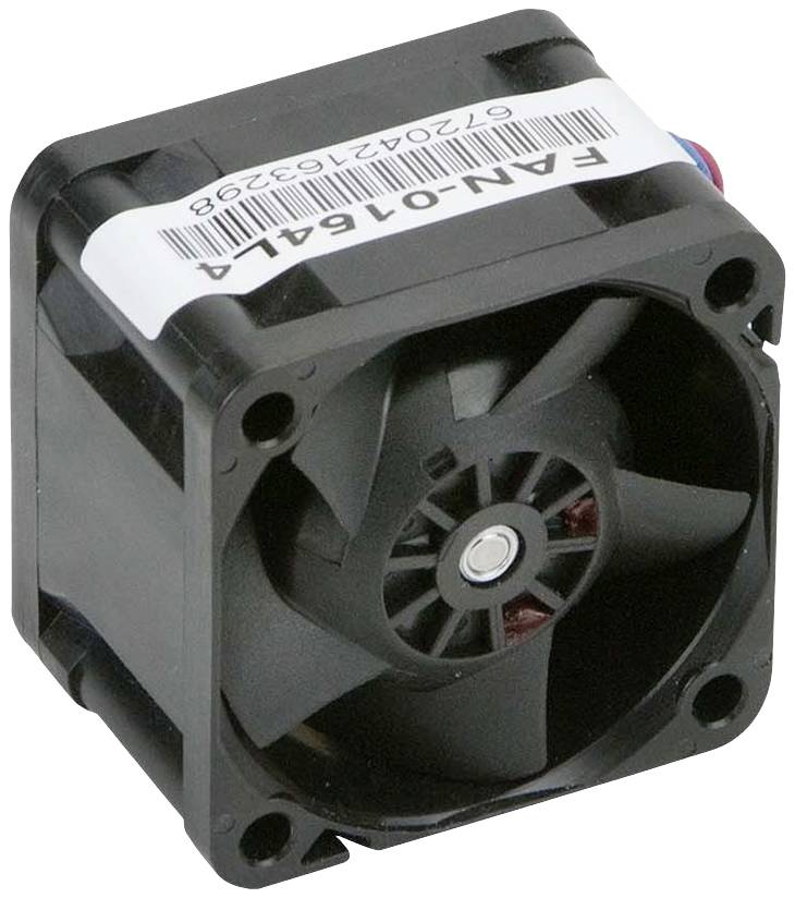 Supermicro FAN-0154L4 CPU-Kühler mit Lüfter Schwarz (B x H x T) 40 x 40 x 28 mm