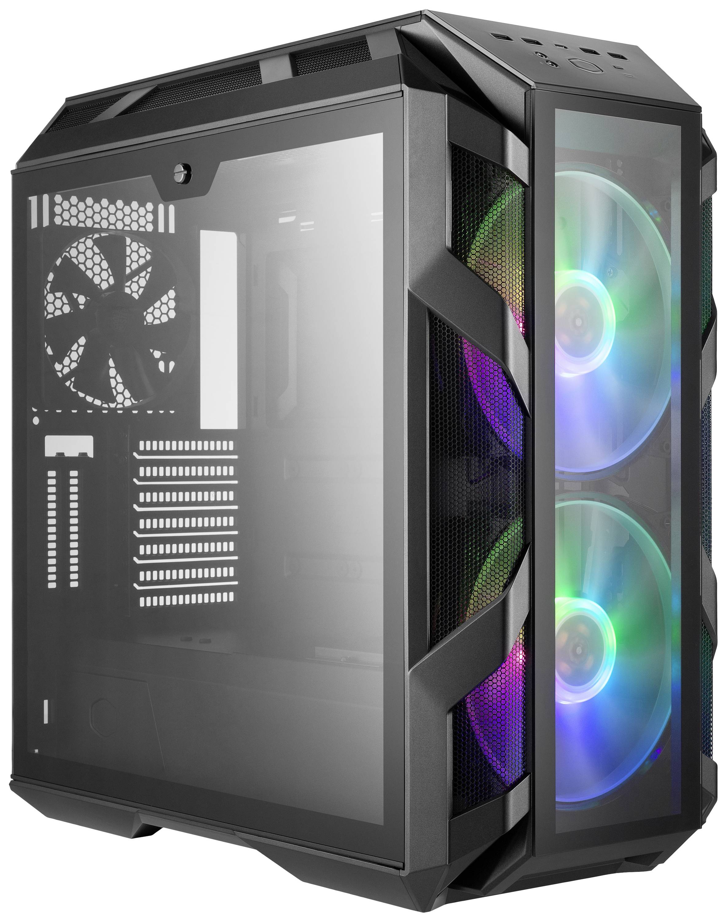 Cooler Master H500M Midi-Tower PC-Gehäuse Grau