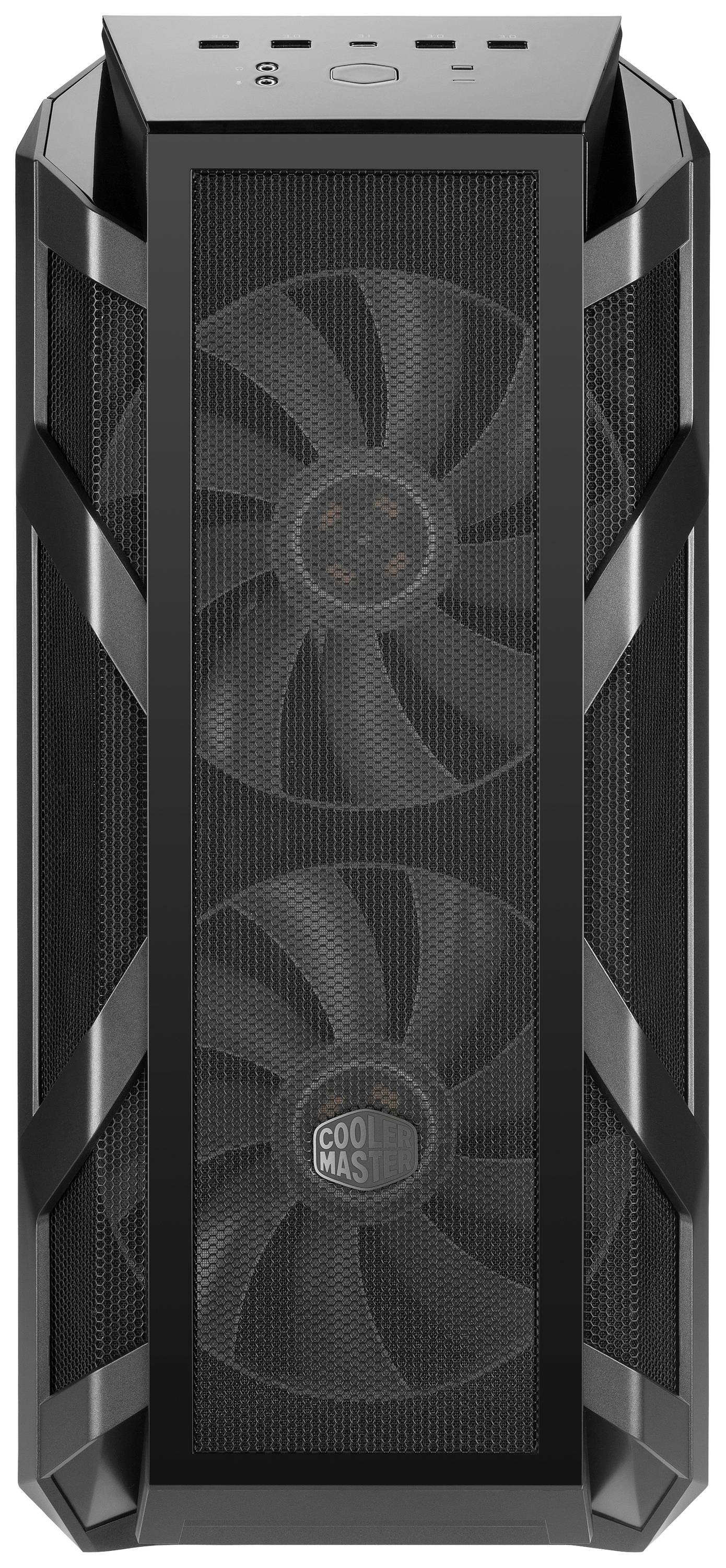 Cooler Master H500M Midi-Tower PC-Gehäuse Grau