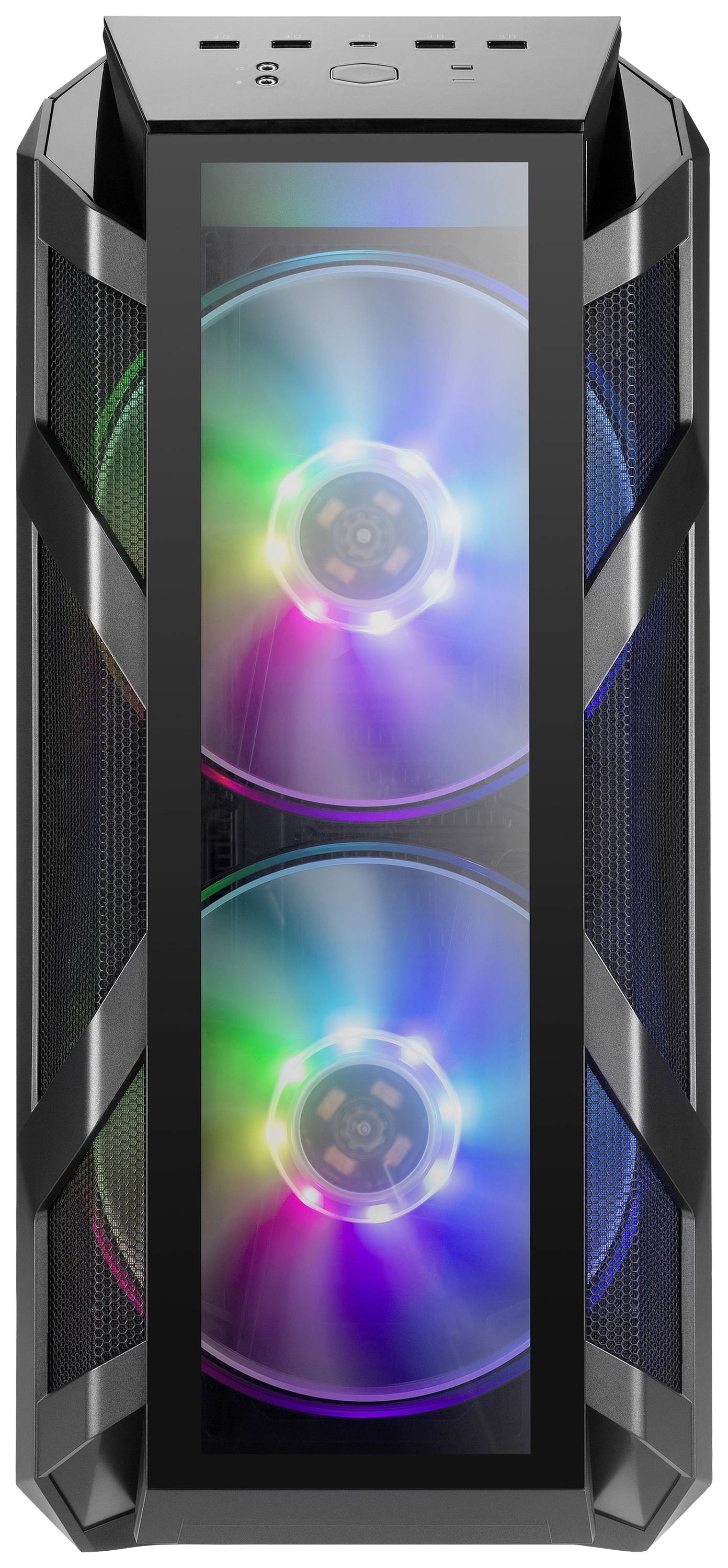 Cooler Master H500M Midi-Tower PC-Gehäuse Grau