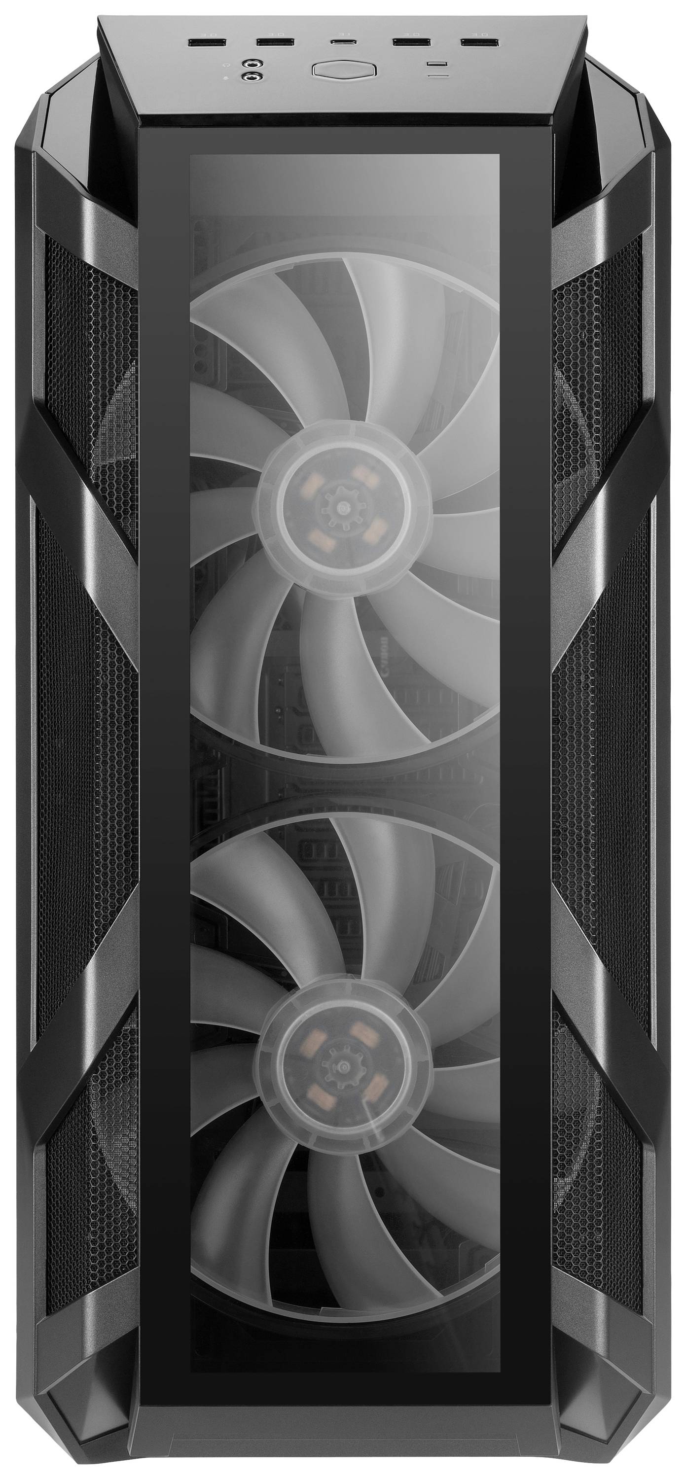 Cooler Master H500M Midi-Tower PC-Gehäuse Grau