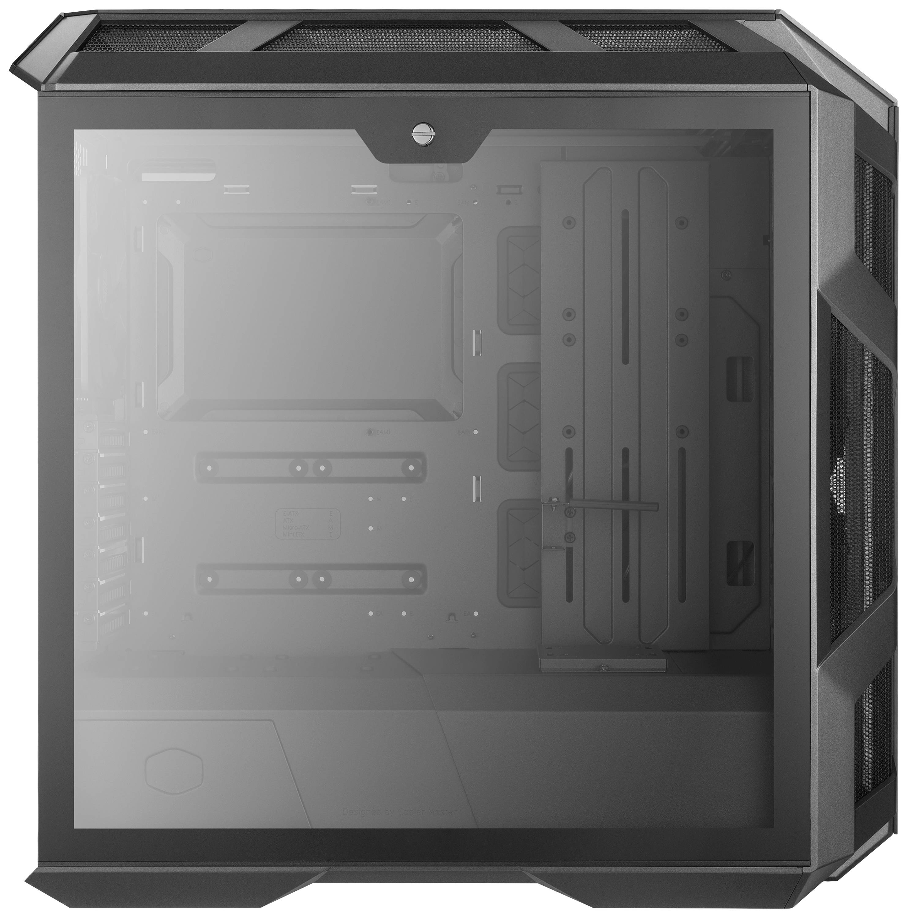 Cooler Master H500M Midi-Tower PC-Gehäuse Grau