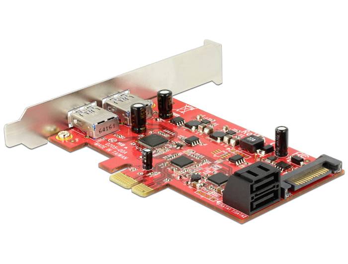 Delock 89389 USB 3.2 Gen 1-Controllerkarte PCIe