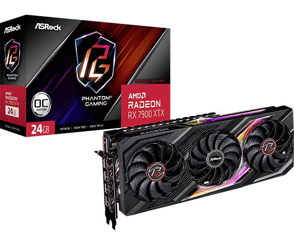 ASRock Grafikkarte AMD Radeon RX 7900 XTX 24 GB GDDR6-RAM PCIe 4.0 x16, HDMI®, DisplayPort