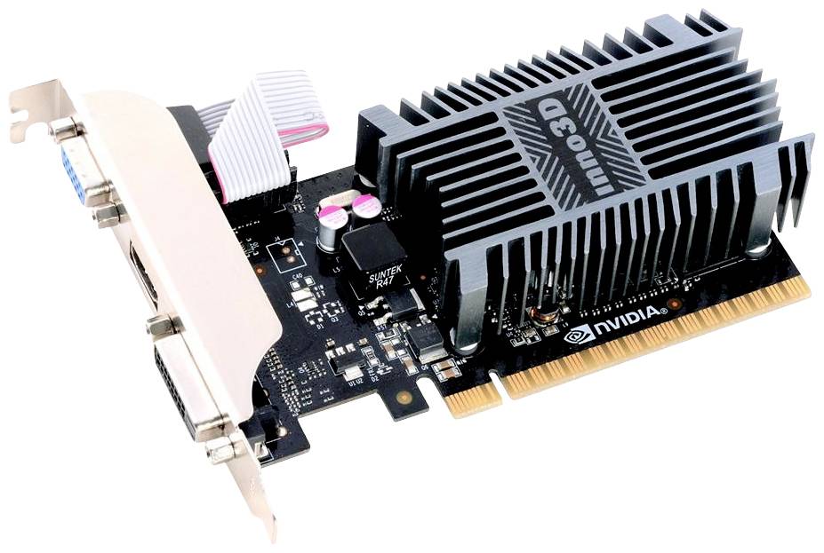 Inno 3D Grafikkarte Nvidia GeForce GT710 2 GB PCIe, HDMI®, VGA, DVI