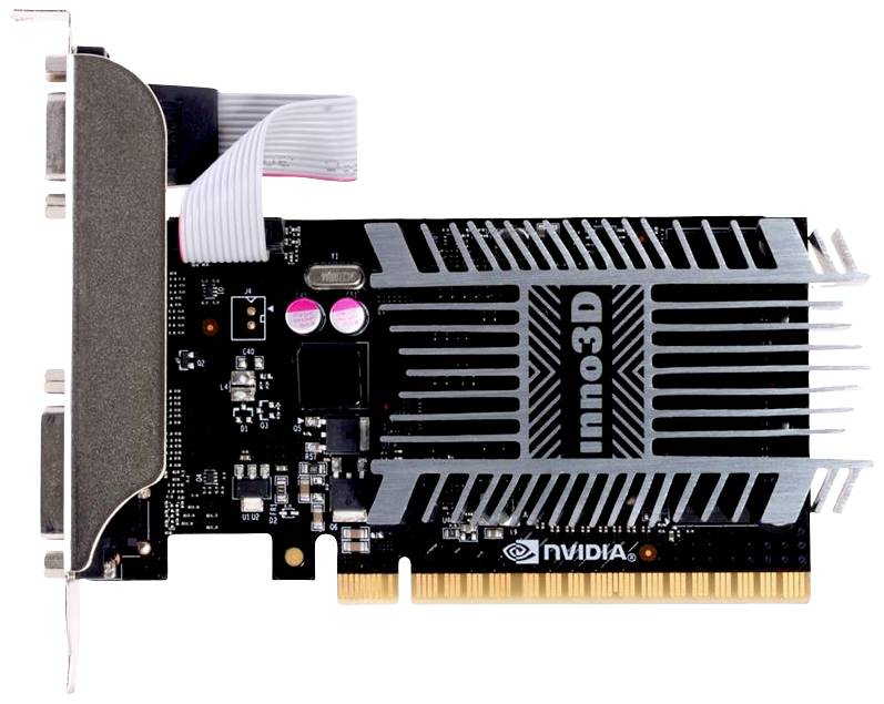 Inno 3D Grafikkarte Nvidia GeForce GT710 2 GB PCIe, HDMI®, VGA, DVI
