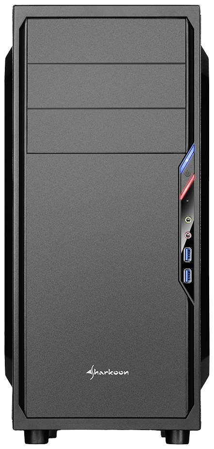 Sharkoon VS4-V Midi-Tower PC-Gehäuse Schwarz