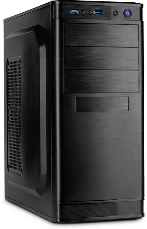 Inter-Tech IT-5905 Midi-Tower PC-Gehäuse Schwarz
