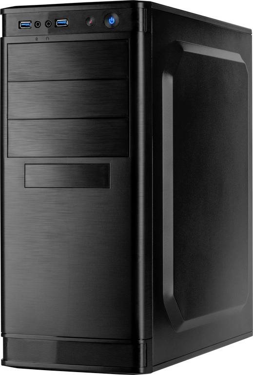 Inter-Tech IT-5905 Midi-Tower PC-Gehäuse Schwarz