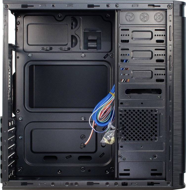 Inter-Tech IT-5905 Midi-Tower PC-Gehäuse Schwarz