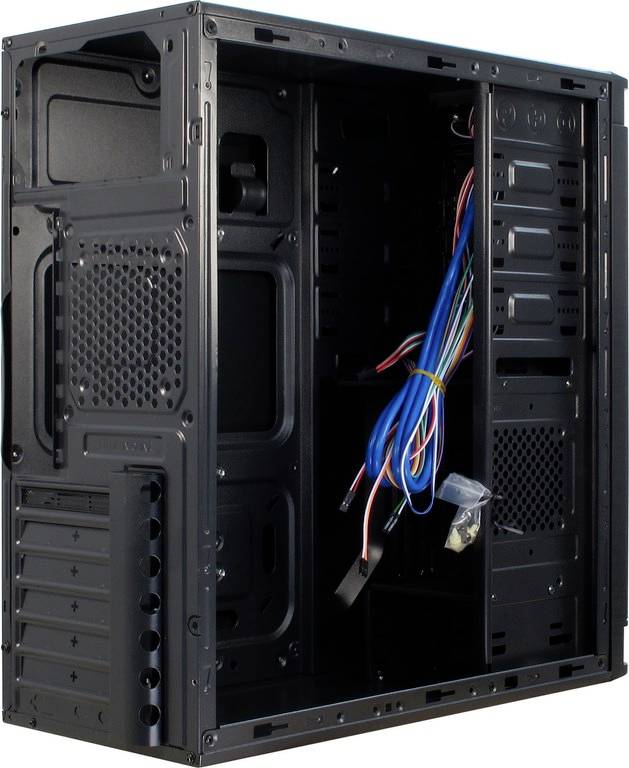Inter-Tech IT-5905 Midi-Tower PC-Gehäuse Schwarz
