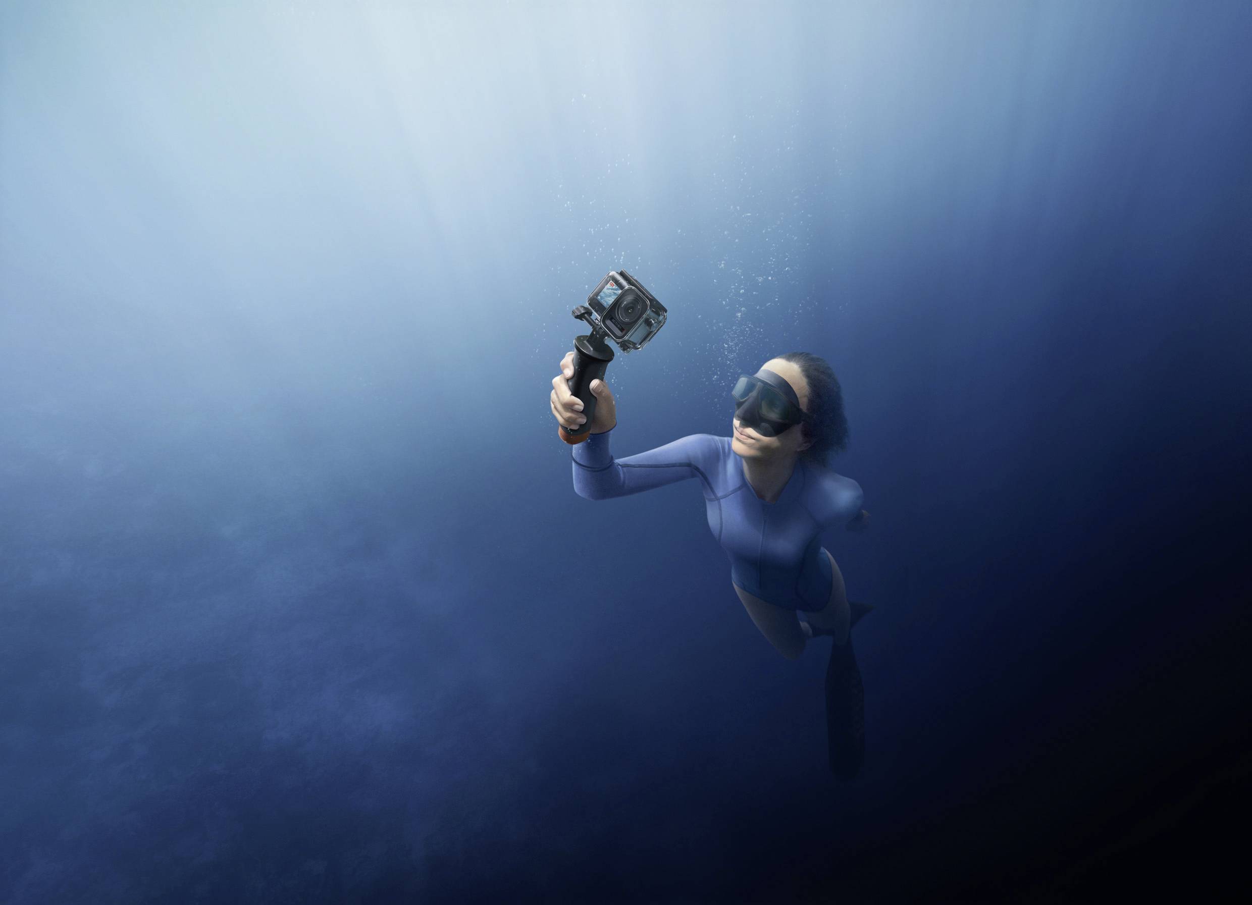 DJI Osmo Action 4 Standard Combo Action Cam 4K, Ultra HD, WLAN, Dual-Display, Wasserfest, Touch-Screen, Zeitlupe, Staubgeschützt, Frostbeständig, In