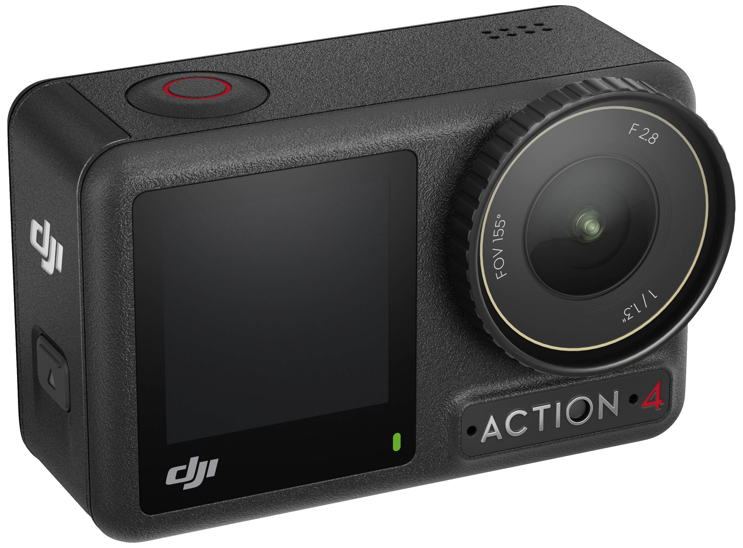 DJI Osmo Action 4 Standard Combo Action Cam 4K, Ultra HD, WLAN, Dual-Display, Wasserfest, Touch-Screen, Zeitlupe, Staubgeschützt, Frostbeständig, In