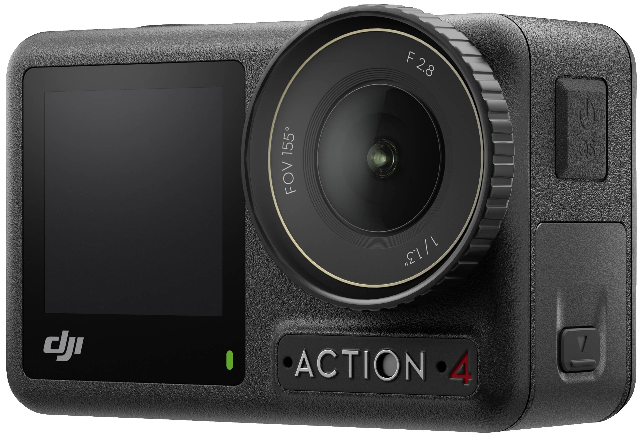 DJI Osmo Action 4 Standard Combo Action Cam 4K, Ultra HD, WLAN, Dual-Display, Wasserfest, Touch-Screen, Zeitlupe, Staubgeschützt
