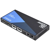 SpeaKa Professional SP-11571776 2+2 Port HDMI-Matrix-Switch Ultra HD-fähig 7680 x 4320 Pixel Schwarz SpeaKa Professional SP-11571776 2+2 Port HDMI-Matrix-Switch Ultra HD-fähig 7680 x 4320 Pixel Schwarz