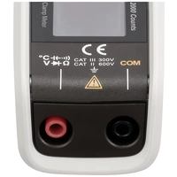 VOLTCRAFT VC-331 Stromzange kalibriert (ISO) CAT II 600 V, CAT III 300V Anzeige (Counts): 2000 VOLTCRAFT VC-331 Stromzange kalibriert (ISO) CAT II 600 V, CAT III 300V Anzeige (Counts): 2000