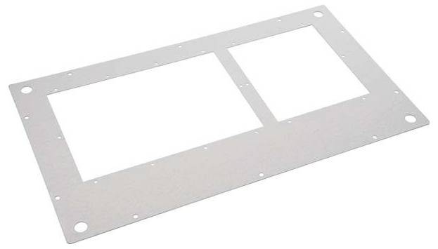 Hager M-DBLA4060 Deckblech IP40 m.Einführungsschlitzen 400x600 verzinkt Deckblech 1St.