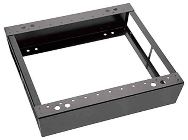 Hager MES-RS50602 Reihensockel Tiefschwarz (RAL 9005) 1St.
