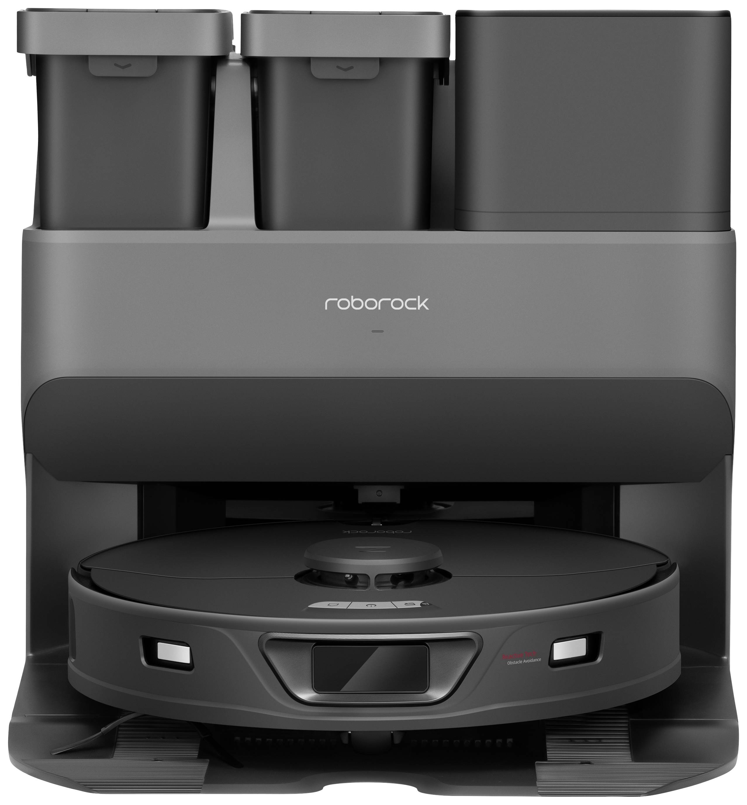 Roborock S7 Max Ultra Saug-und Wischroboter Schwarz Sprachgesteuert, kompatibel mit Amazon Alexa, kompatibel mit Google Home, App gesteuert