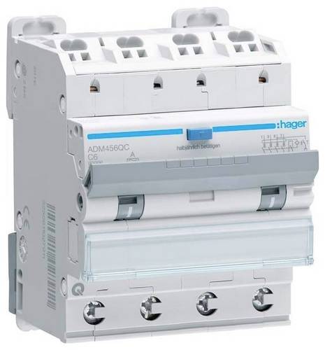 Hager ADM456QC FI-Schutzschalter/Leitungsschutzschalter 230 V, 400V