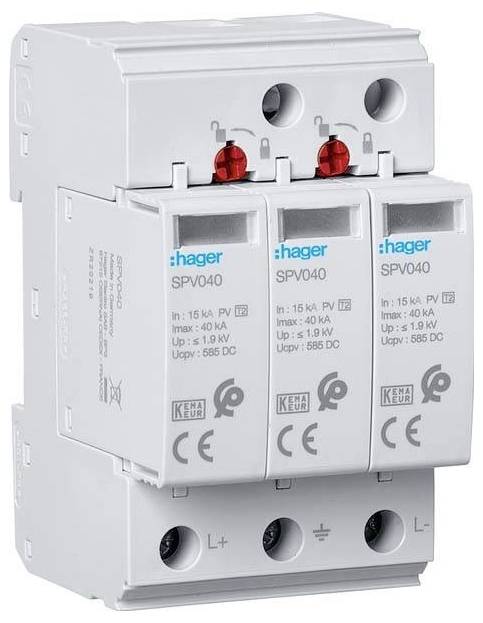 Hager SPV340 SPV340 Überspannungsableiter 1St.