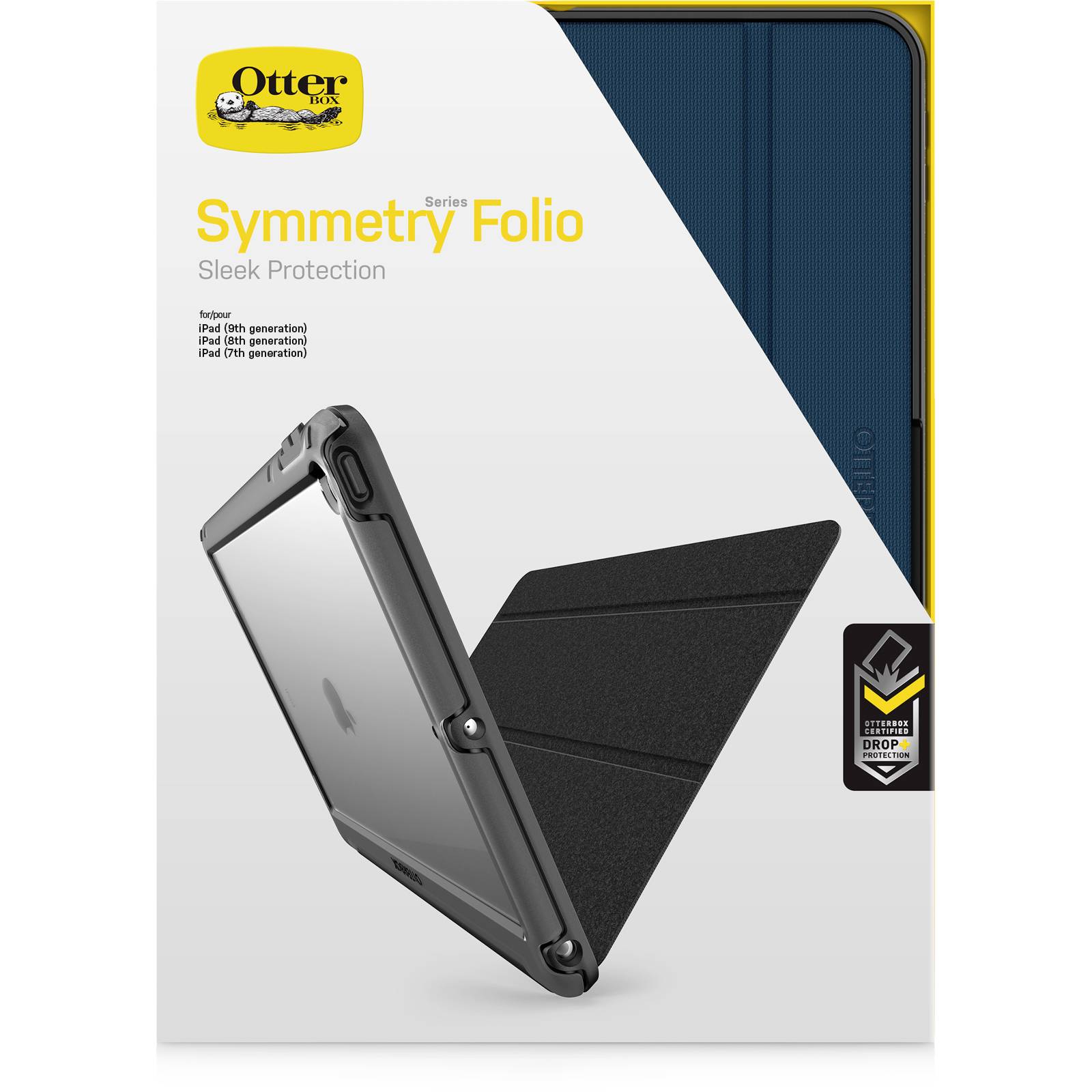 Otterbox Symmetry Folio Tablet-Cover Apple iPad 10.2" (Gen.9, 2021), iPad 10.2" (Gen.8, 2020), iPad 10.2" (Gen.7, 2019) 25,9 cm (10,2") Book Cover