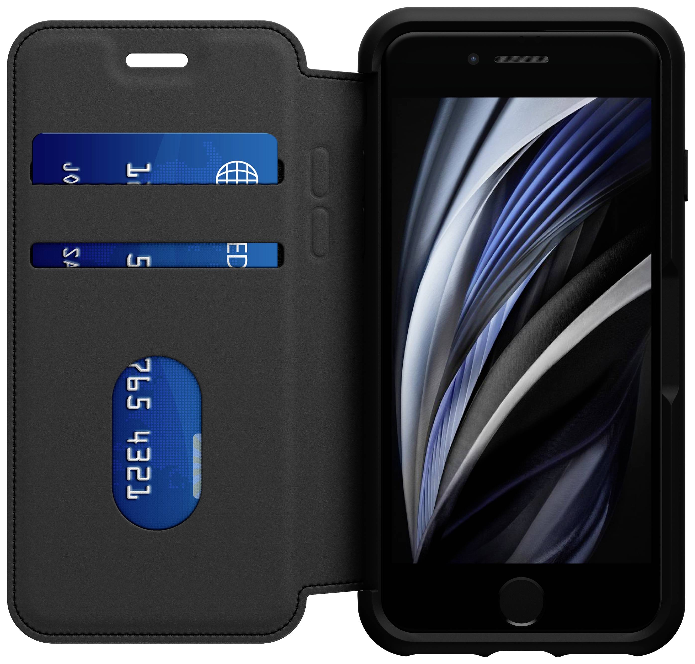 Otterbox Strada Folio - Pro Pack Backcover Apple iPhone 7, iPhone 8, iPhone SE (2nd Gen), iPhone SE (3rd Gen) Schwarz 77-65855