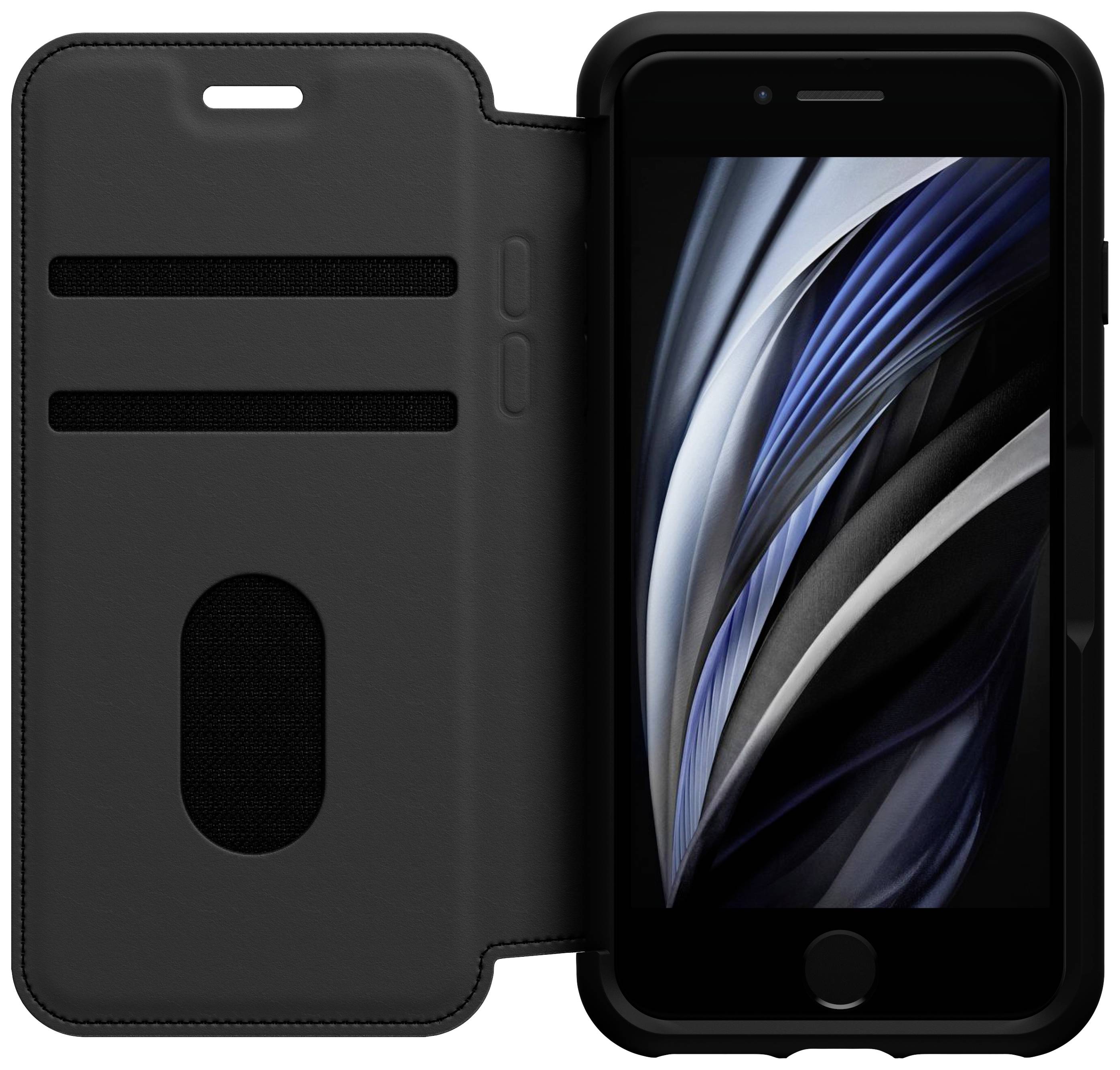 Otterbox Strada Folio - Pro Pack Backcover Apple iPhone 7, iPhone 8, iPhone SE (2nd Gen), iPhone SE (3rd Gen) Schwarz 77-65855