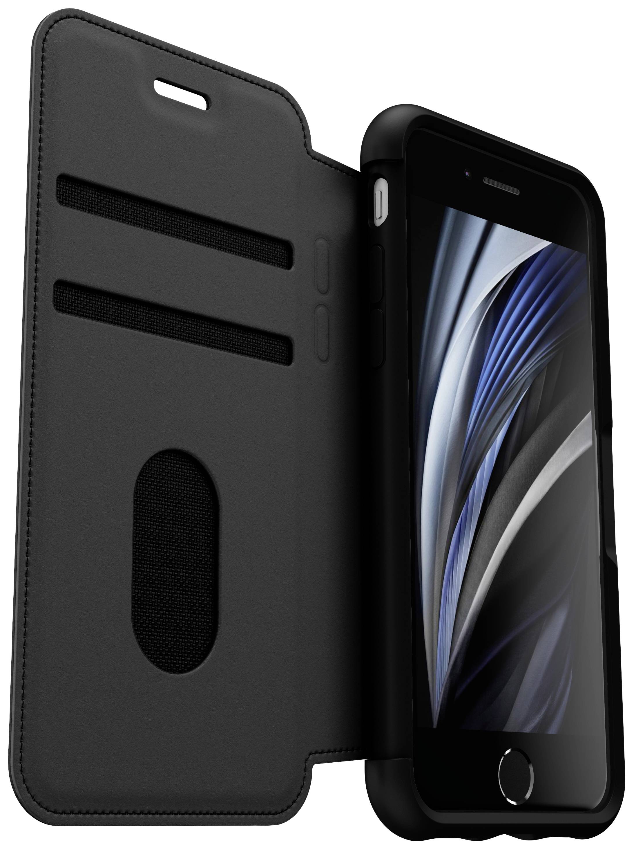 Otterbox Strada Folio - Pro Pack Backcover Apple iPhone 7, iPhone 8, iPhone SE (2nd Gen), iPhone SE (3rd Gen) Schwarz 77-65855