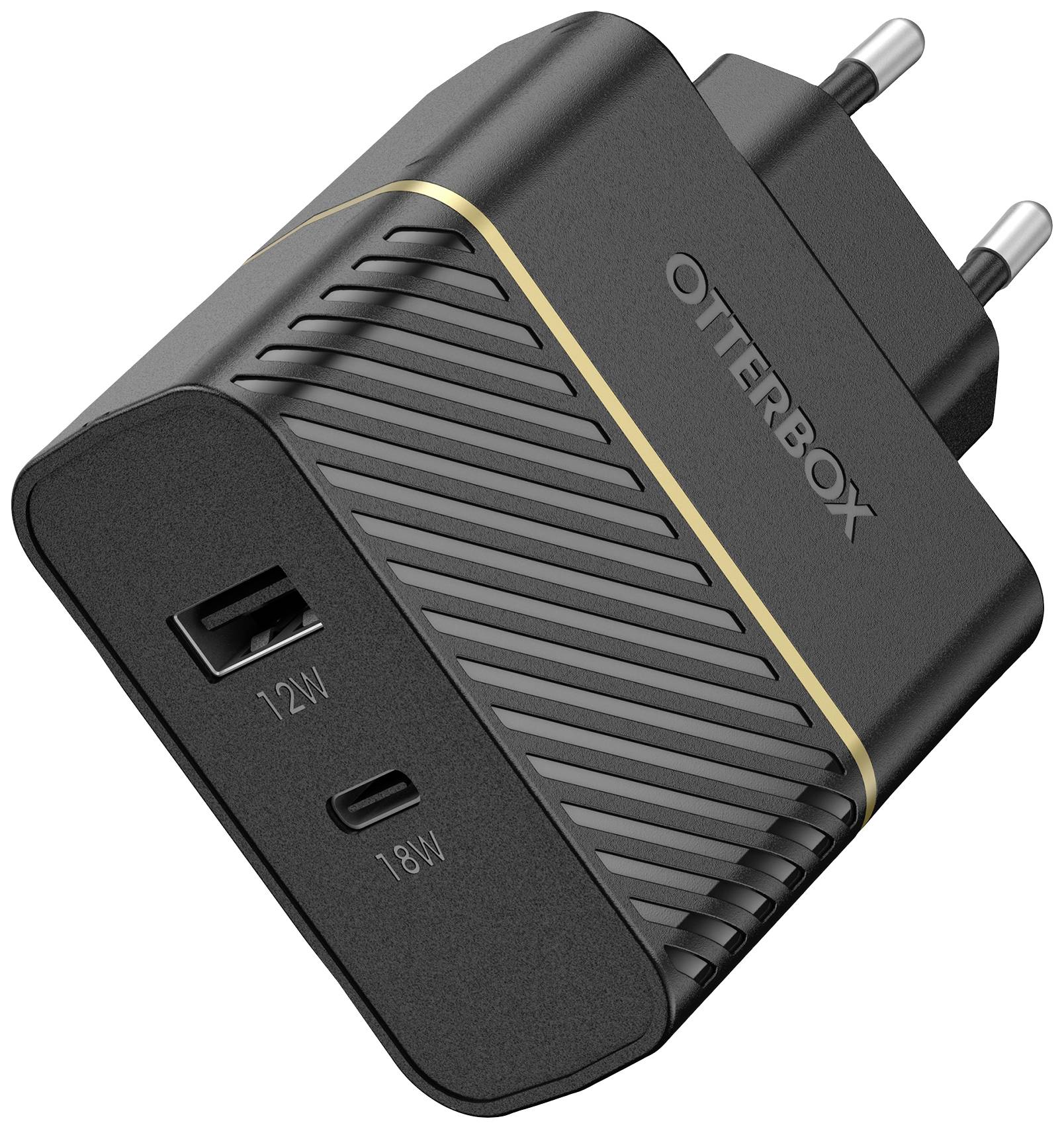 Otterbox EU Wall Charger 30W USB Ladegerät 30 W 1x USB-A, 1x USB-C® USB PD Schwarz Innenbereich
