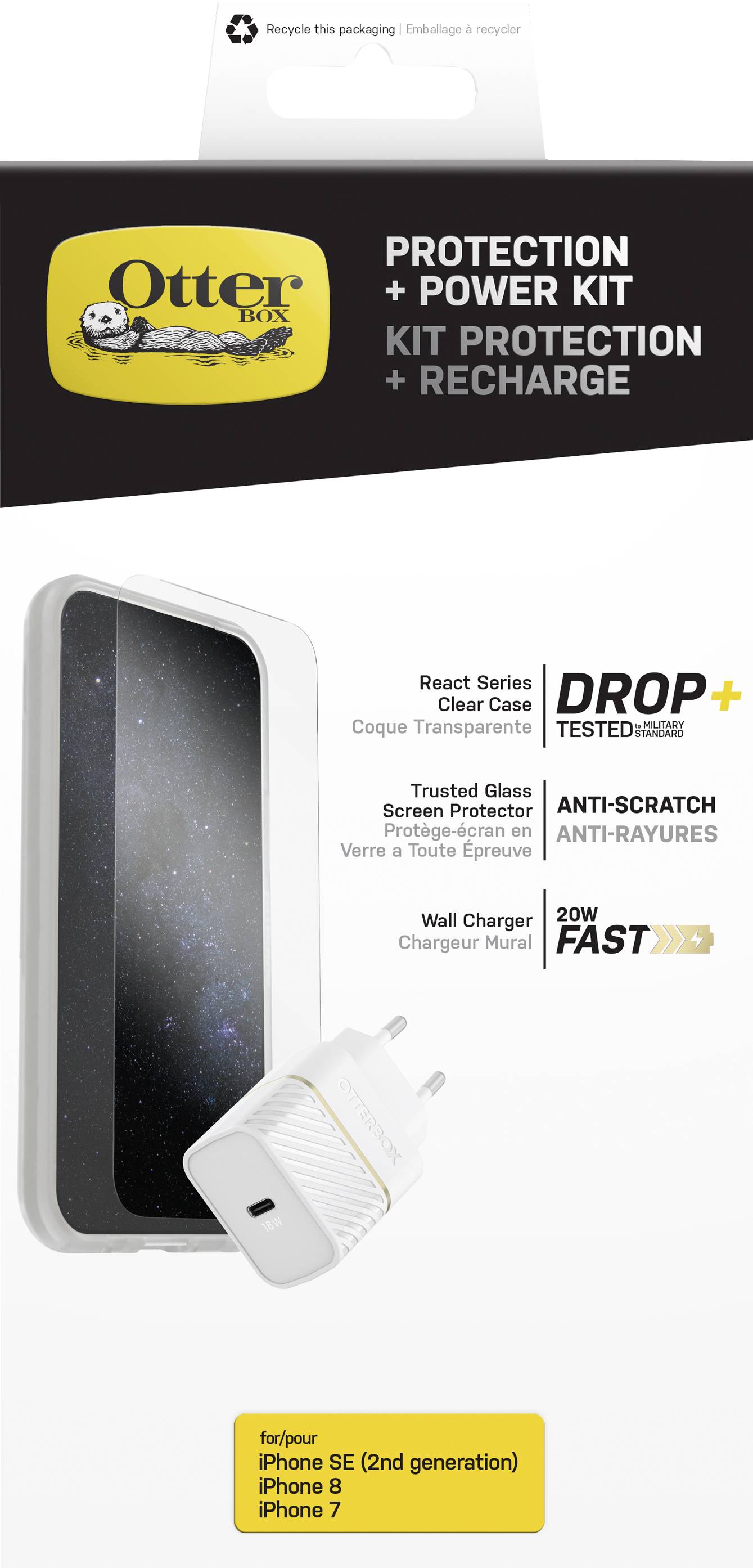 Otterbox KIT Backcover Apple iPhone SE Weiß 78-80516