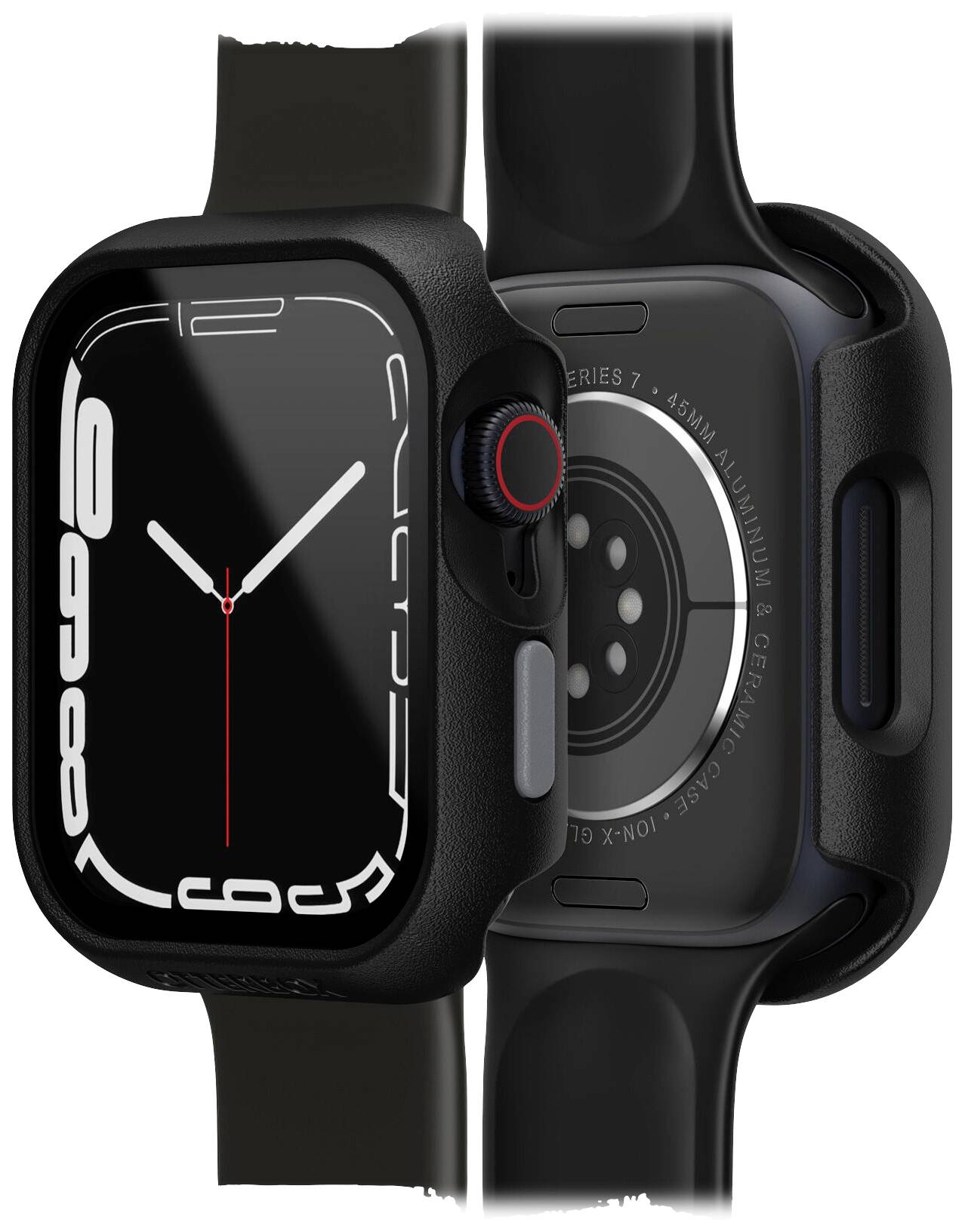 Otterbox Eclipse Schutzhülle 45 mm Schwarz, Grau Watch Series 8, Watch Series 7