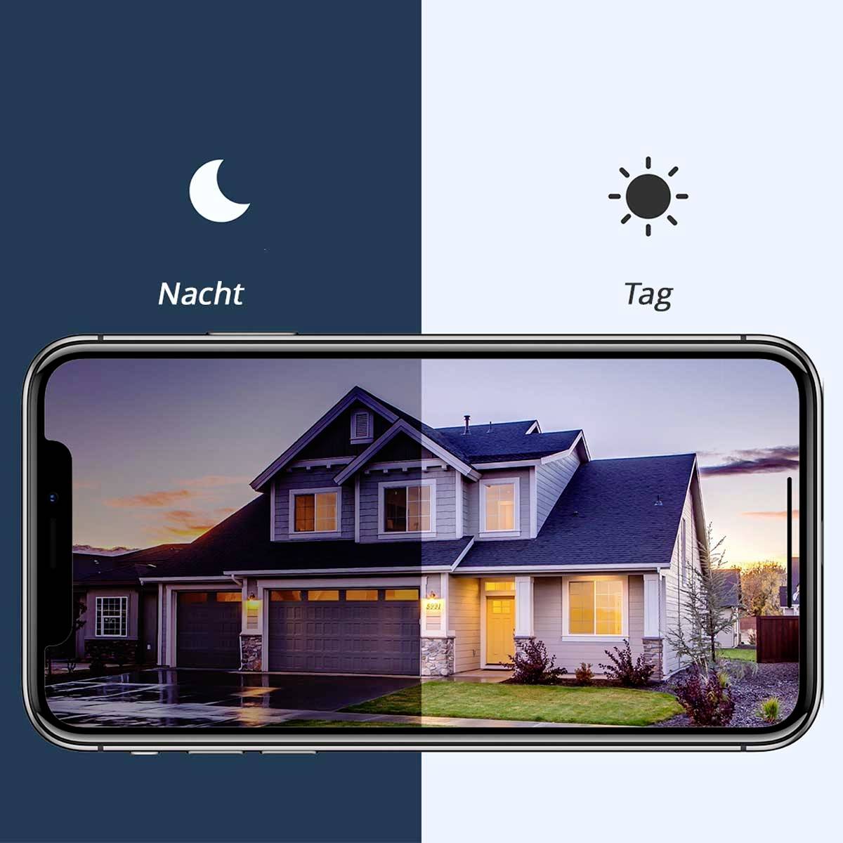 Arenti POWER1 WLAN IP Überwachungskamera 2560 x 1440 Pixel