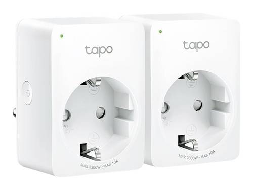 TP-LINK Tapo P100(2-pack) Tapo P100 Bluetooth Funk-Steckdosen-Set 2teilig