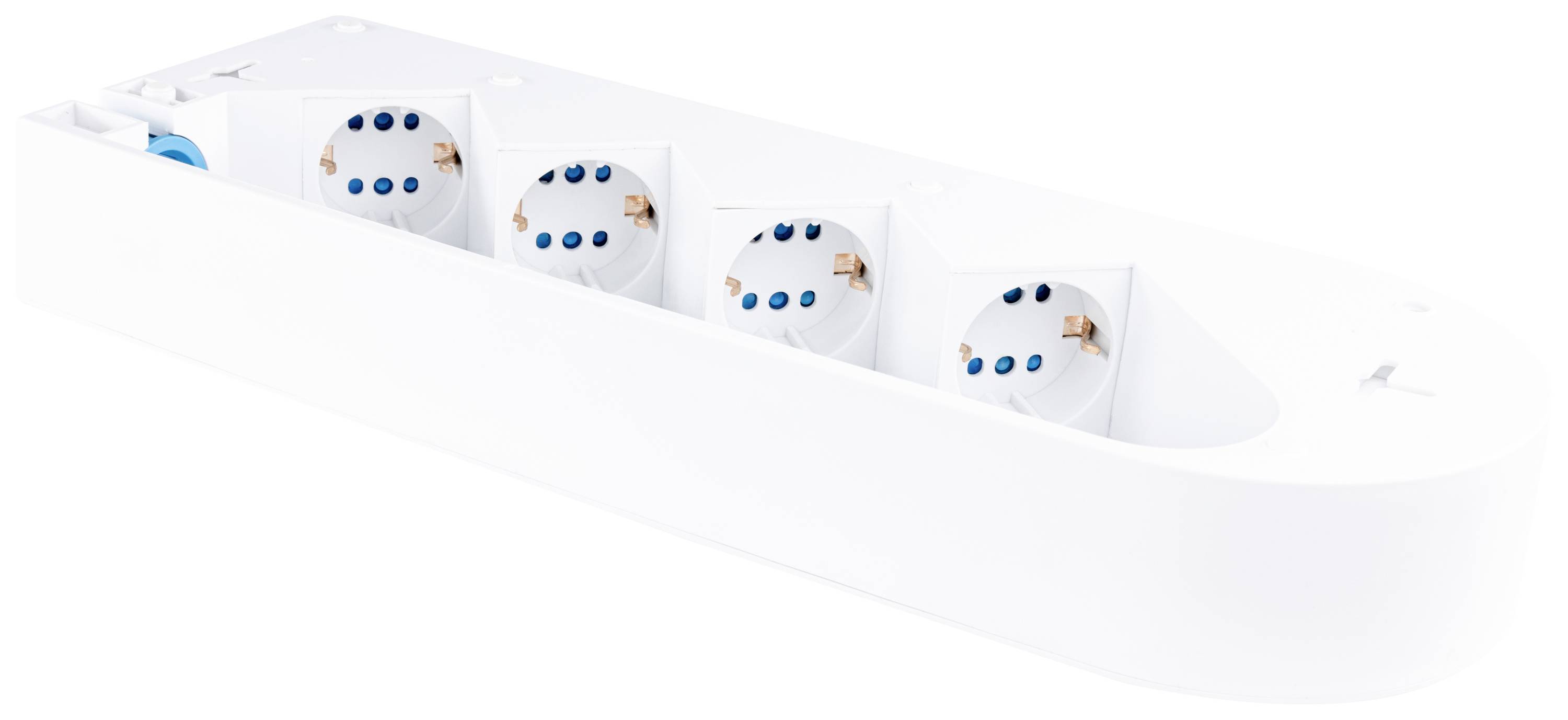 REV 0015450112 Steckdosenleiste mit Schalter Weiß Schutzkontakt 1St.