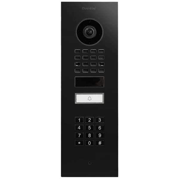 DoorBird D1101KV Unterputz Graphitschwarz (Raven Polar) IP-Video-Türsprechanlage Graphitschwarz DoorBird D1101KV Unterputz Graphitschwarz (Raven Polar) IP-Video-Türsprechanlage Graphitschwarz