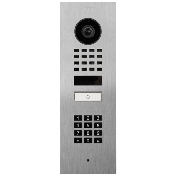 DoorBird D1101KV Unterputz V4A IP-Video-Türsprechanlage Edelstahl (gebürstet) DoorBird D1101KV Unterputz V4A IP-Video-Türsprechanlage Edelstahl (gebürstet)