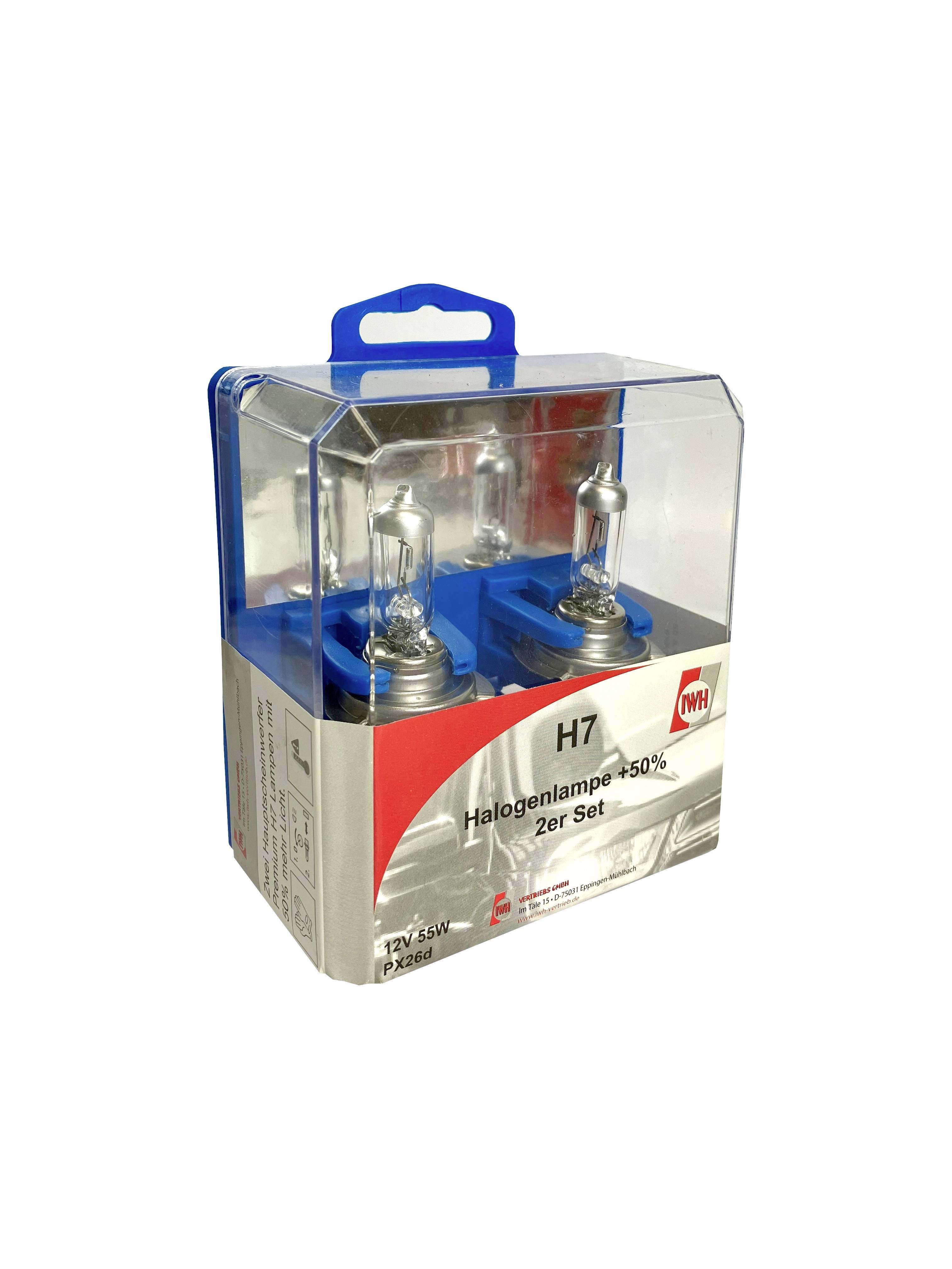 IWH 019365 Halogen Leuchtmittel Ersatzlampenbox H7 55W 12V