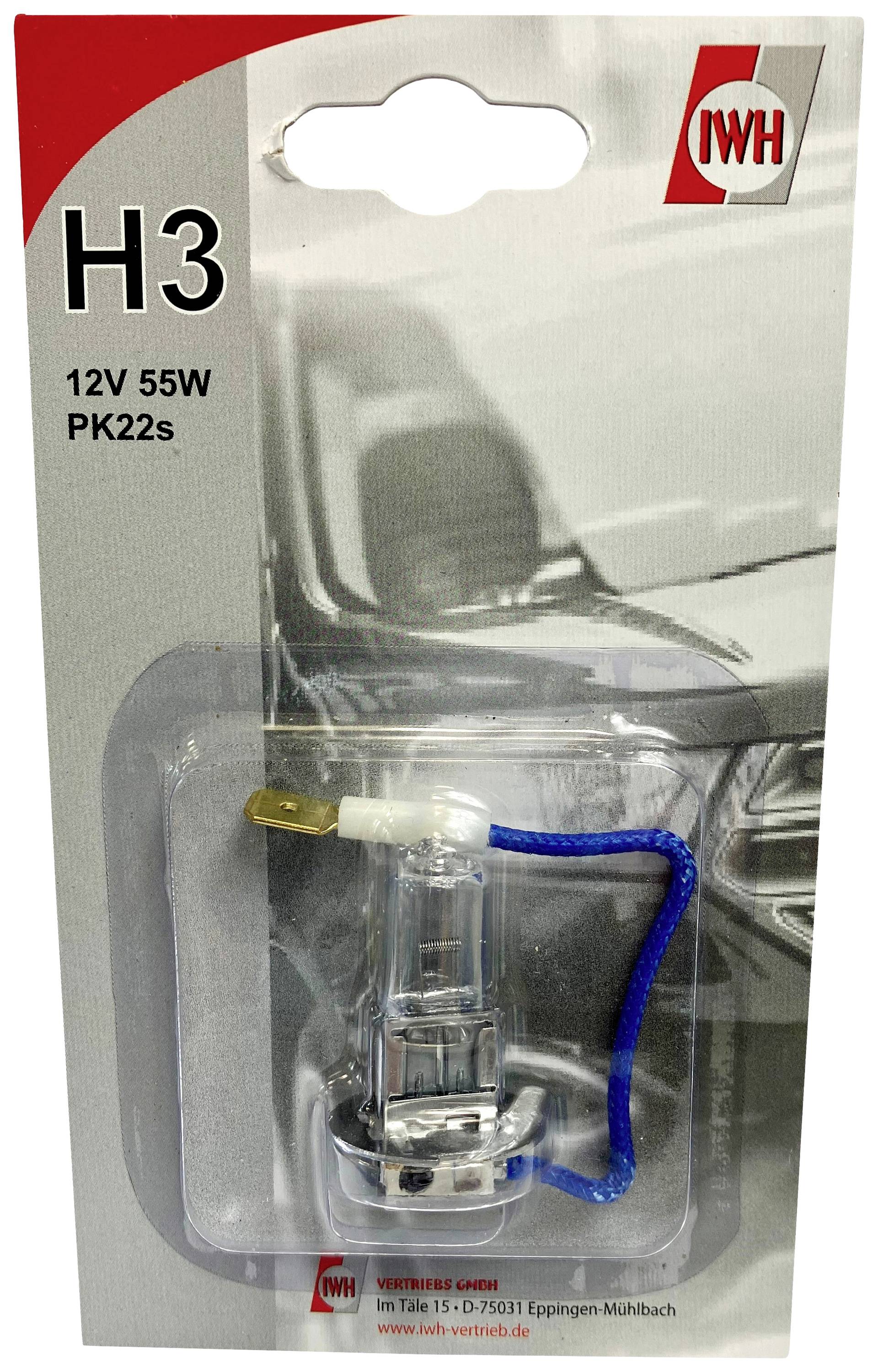 IWH 019353 Halogen Leuchtmittel H3 55W 12V