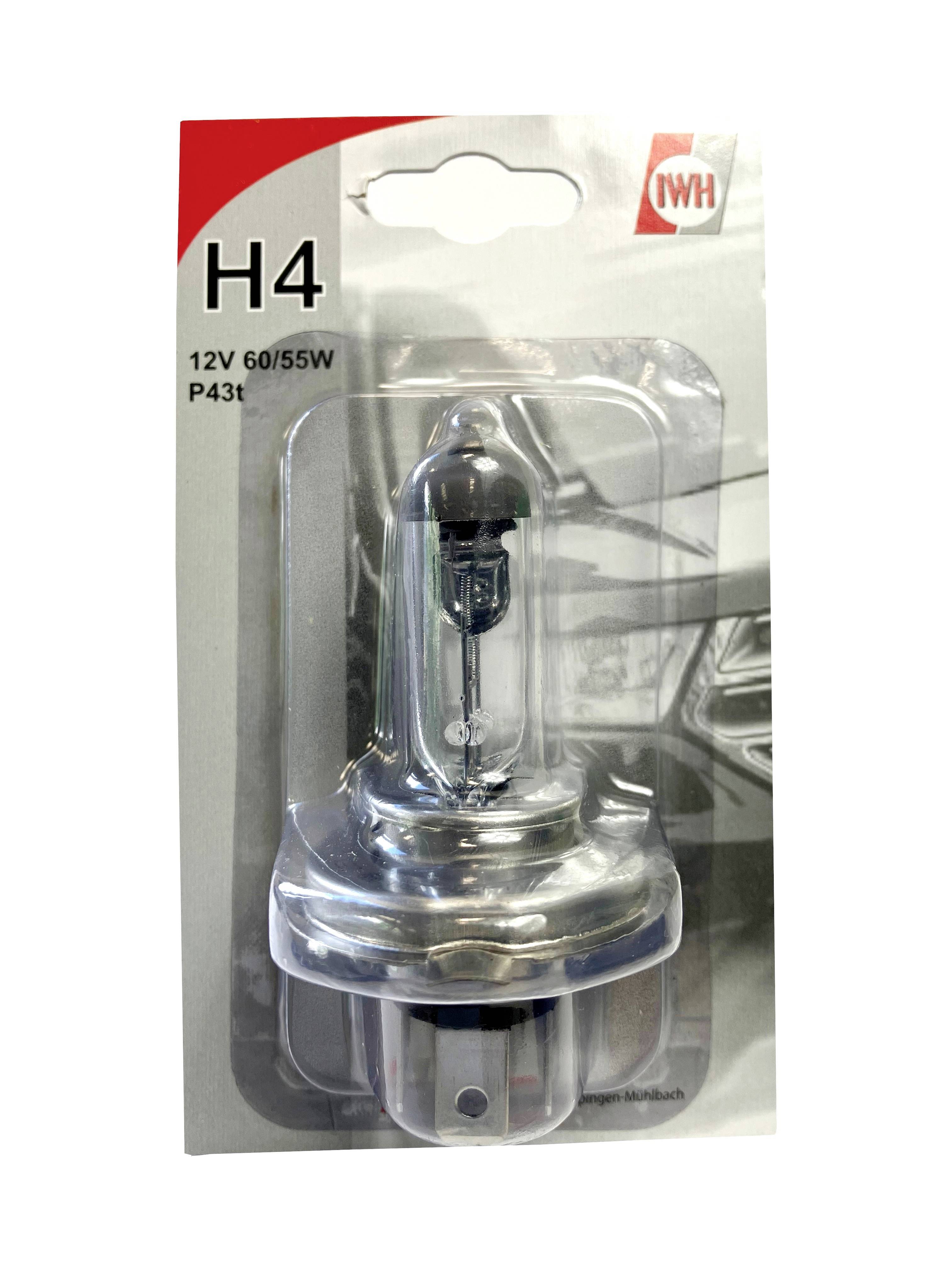 IWH 019354 Halogen Leuchtmittel H4 55/60W 12V