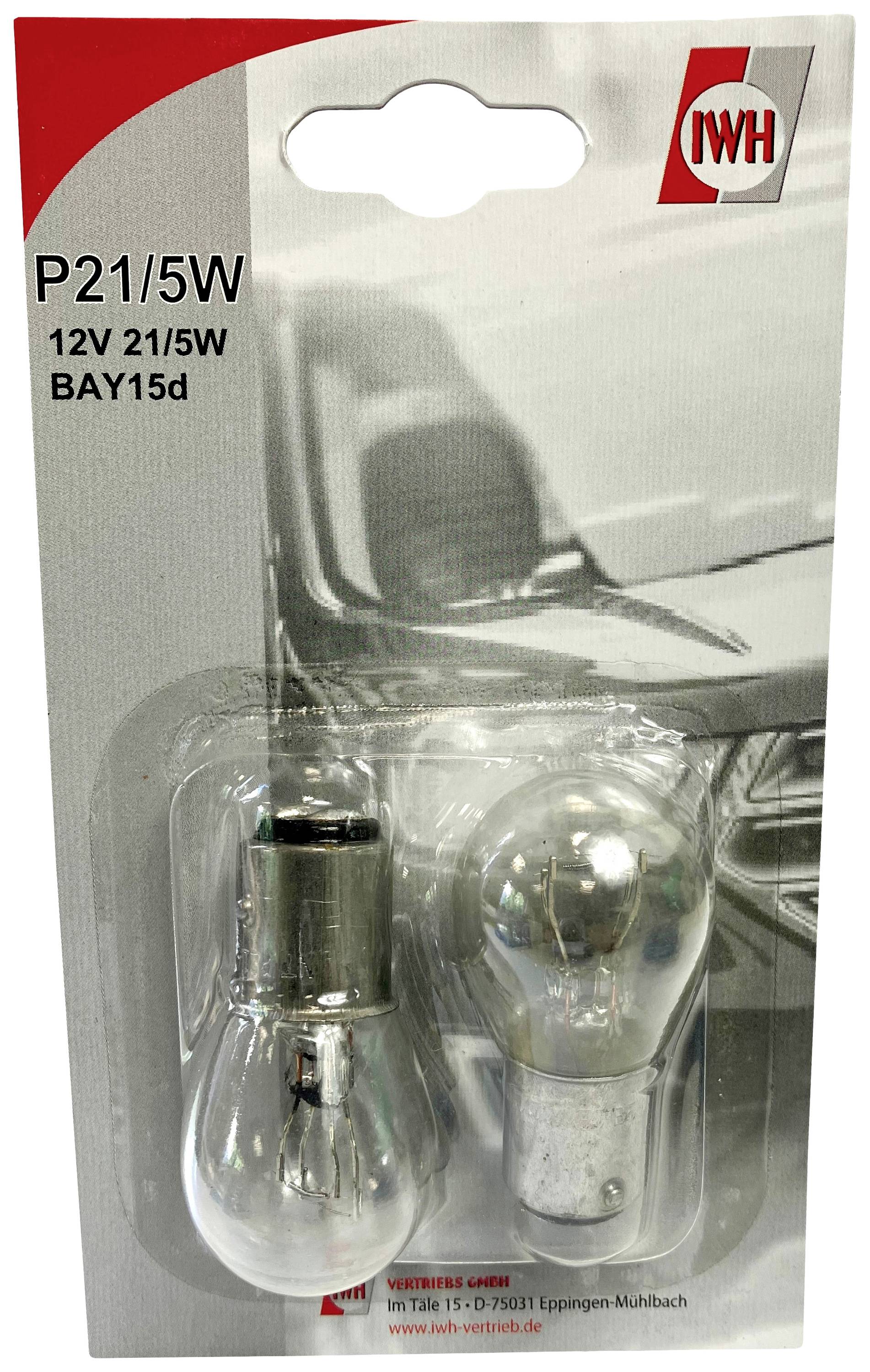 IWH 019358 Signal Leuchtmittel P21/5W 21/5 W 12 V