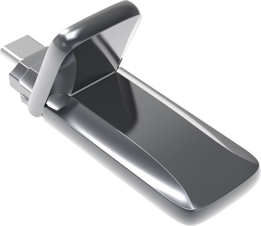 Xlyne 7610000 USB-Stick 1TB Grau 7610000 USB-C® (USB 3.2 Gen 2)