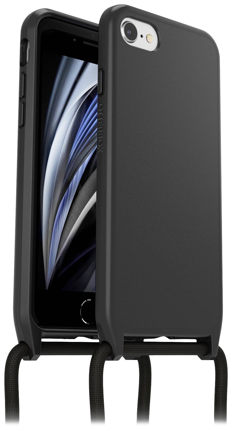 Otterbox React Necklace Case Apple iPhone 7, iPhone 8, iPhone SE (2nd Gen), iPhone SE (3rd Gen) Schwarz 77-92273