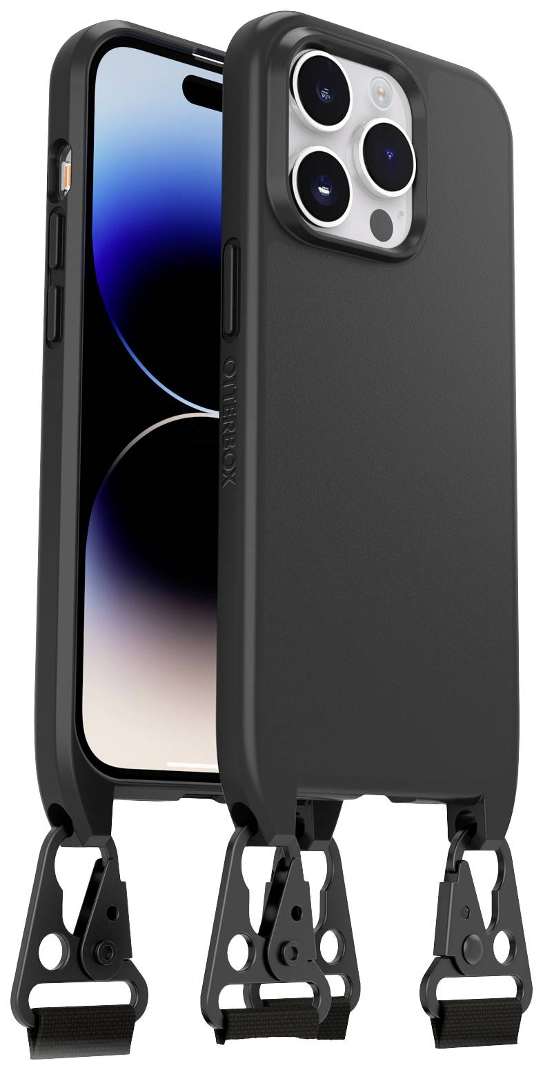 Otterbox React Necklace MagSafe - Pro Pack Case Apple iPhone 14 Pro Max Schwarz MagSafe kompatibel 77-92300