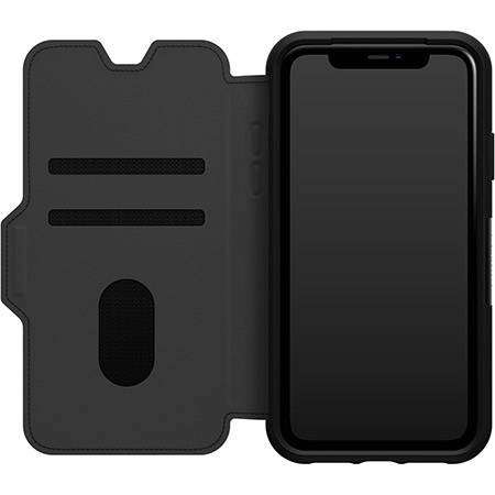 Otterbox Strada Folio - Pro Pack Case Apple iPhone 11 Schwarz Stoßfest 77-80248