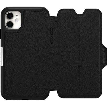 Otterbox Strada Folio - Pro Pack Case Apple iPhone 11 Schwarz Stoßfest 77-80248