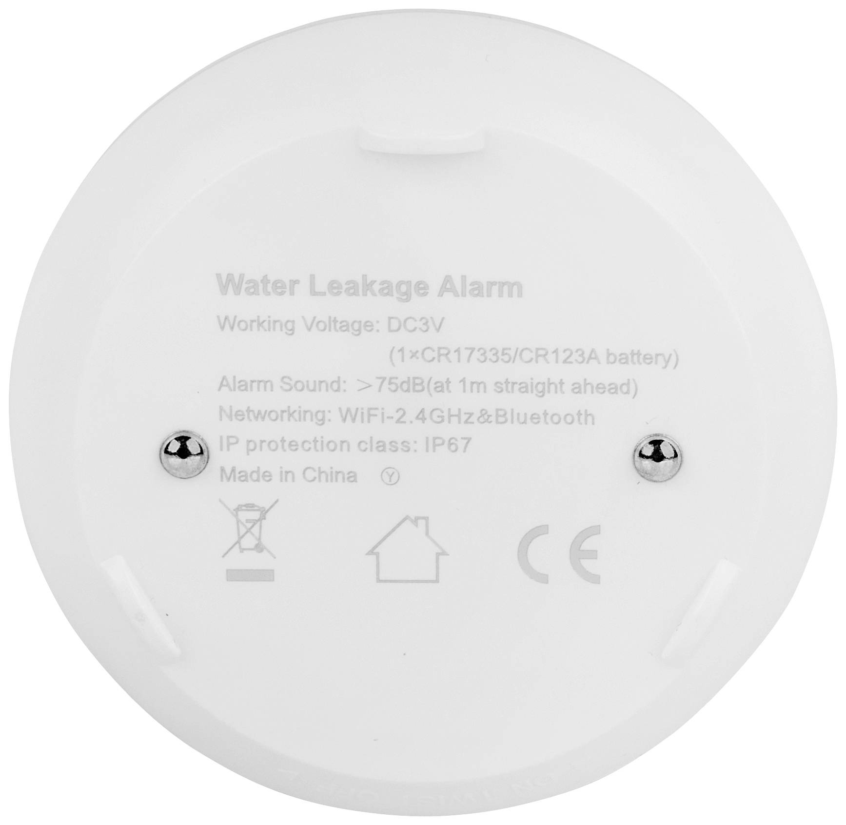 Smartwares FWA-18400 FWA-18400 Wassermelder mit App-Steuerung batteriebetrieben