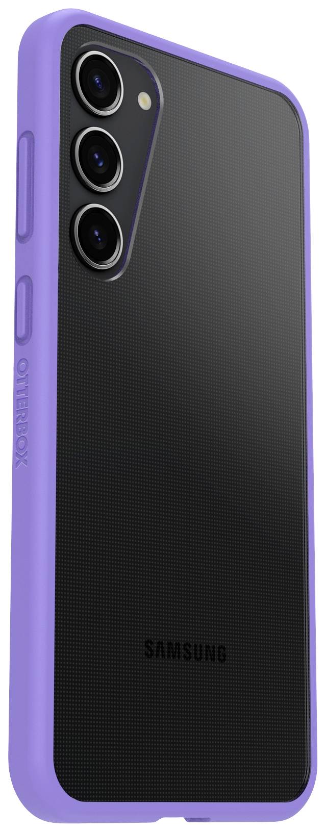 Otterbox React Case Samsung Galaxy S23+ Violett, Transparent Stoßfest 77-91307