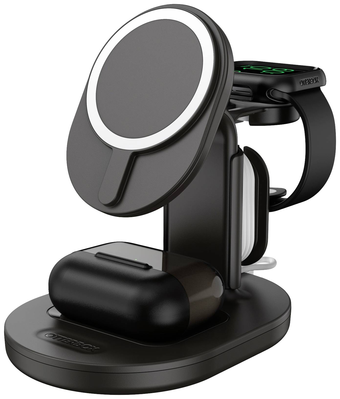 Otterbox 3 in 1 MagSafe Charger Ladeadapter 7.5 W Schwarz Wireless Charger